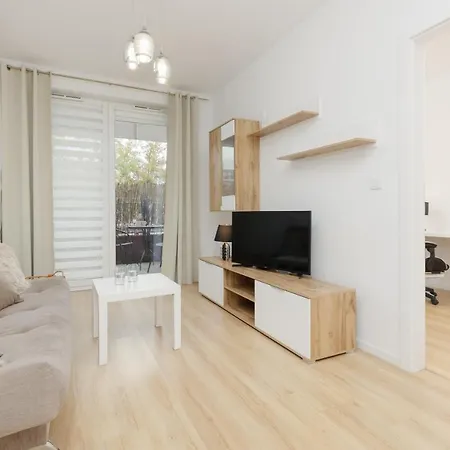 Apartament With Ac Mokotow Business Centre By Renters
